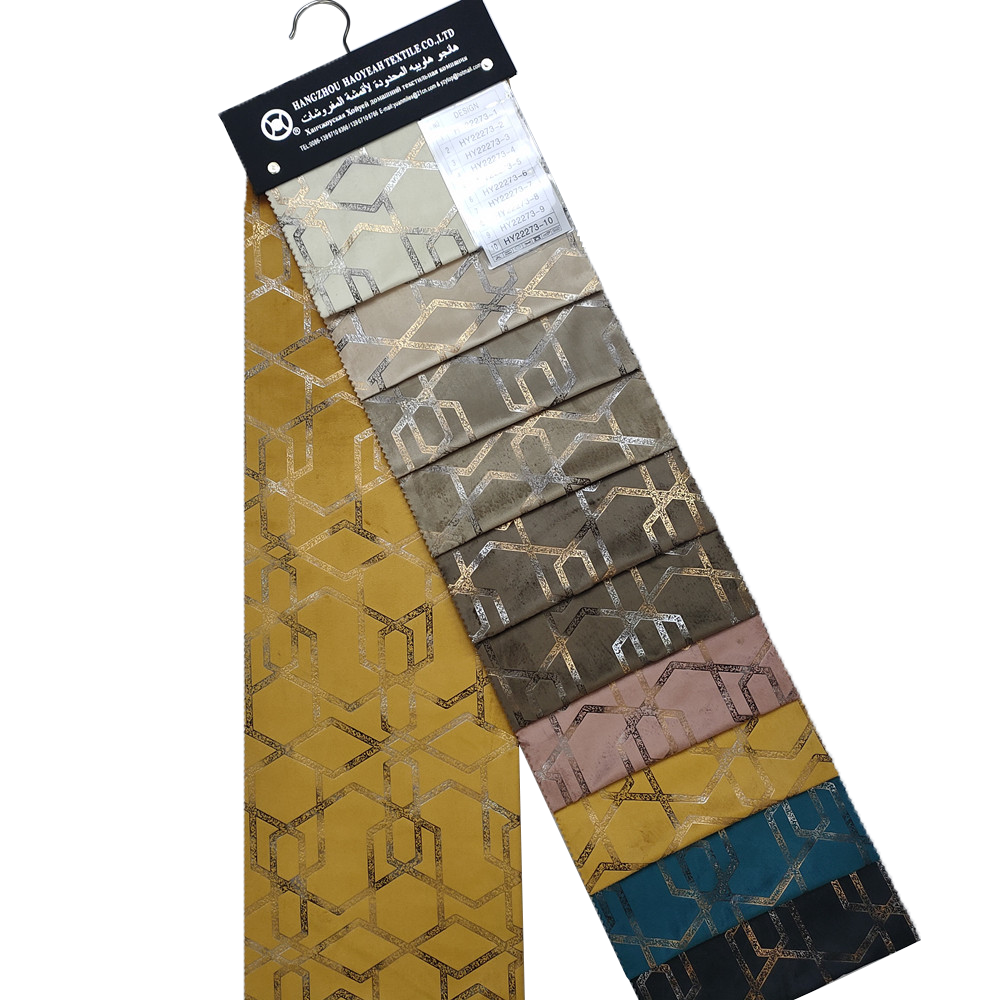 Model creativ geometric folie de aur print Holland catifea canapea mobilier